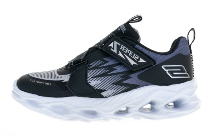 (Youth) Skechers Vortex-Flash 'Black Grey' 400601L-BKGY