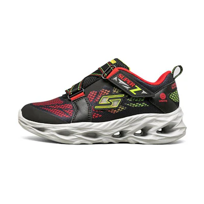 (Youth) Skechers Vortex-Flash 'Black Red'