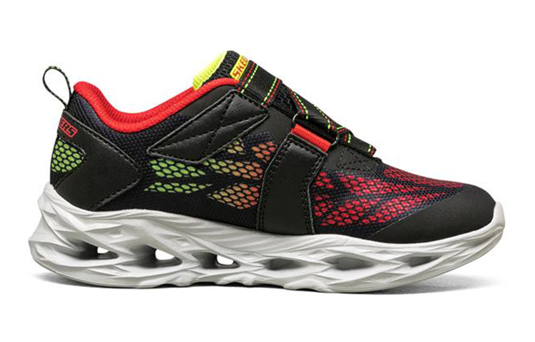 (Youth) Skechers Vortex-Flash 'Black Red' 圖 2