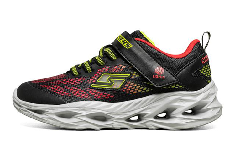 (Youth) Skechers Vortex-Flash 'Black Yellow' 400030LC-BKRD