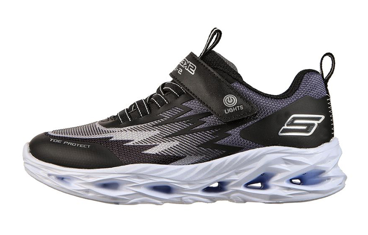 (Youth) Skechers Vortex Flash 'Black Grey'