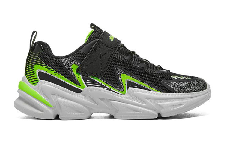 Order (JR) Skechers Wavetronic ''Schwarz Grün'' 403605L-BKLM