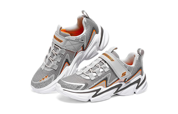 Lookbook (JR) Skechers Wavetronic ''Argento Grigio''. 403605L-SLGY