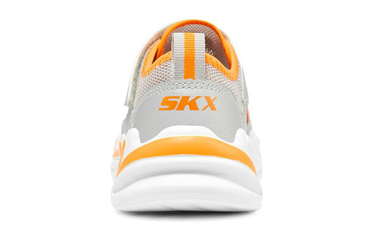 Shop (JR) Skechers Wavetronic 'Perak Jingga' 403614L-SLOR