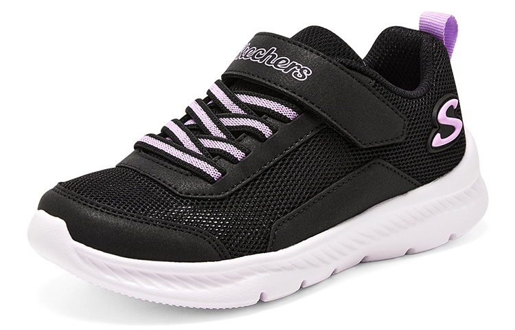 Lookbook (JR) Skechers Wavy Lites ''Schwarz Lila'' 319300L-BKLV