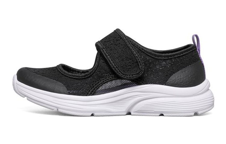 (Youth) Skechers Wavy Lites 'Black Purple' 664166L-BKPR