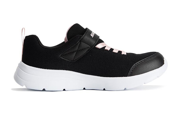 Order (JR) Skechers Wavy Lites Chaussures ''Noir Rose'' Blissfully Free 312030L-BKPK