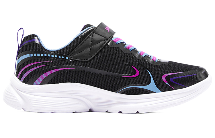 Order (JR) Skechers Wavy Lites Schoenen ''Zwart Roze Blauw'' 303520L-BKMT