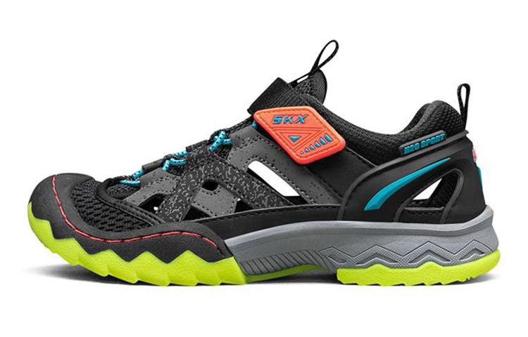 (Youth) Skechers Whipsaw 'Black Blue' 92294L-BKMT