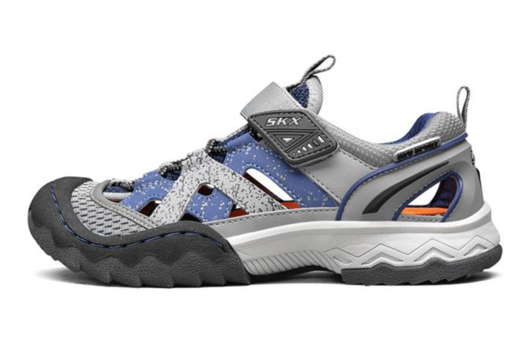 (Youth) Skechers Whipsaw Sandal 'Grey' 92294L-GYLB