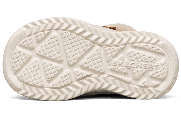 Details for (JR) Skechers Sepatu Bot Musim Dingin 'Tan White' 660087N-BRN