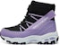 (JR) Skechers But Musim Sejuk Selesa 'Hitam Ungu' 664200L-BKLV