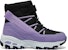(JR) Skechers But Musim Sejuk Selesa 'Hitam Ungu' 664200L-BKLV