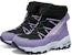(JR) Skechers But Musim Sejuk Selesa 'Hitam Ungu' 664200L-BKLV