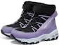 Shop (JR) Skechers But Musim Sejuk Selesa 'Hitam Ungu' 664200L-BKLV