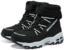 (JR) Skechers 冬季舒适靴子 '黑白' 660092L-BKW Shop (JR) Skechers 冬季舒适靴子 '黑白' 660092L-BKW