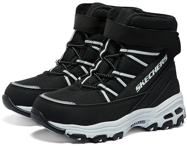 (JR) Skechers 冬季舒适靴子 '黑白' 660092L-BKW Shop (JR) Skechers 冬季舒适靴子 '黑白' 660092L-BKW