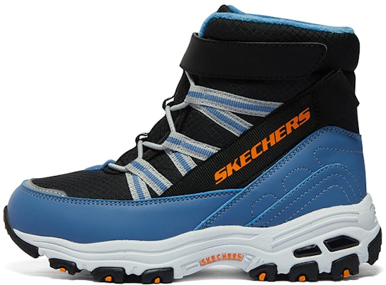 (Youth) Skechers Winter Comfy Boots 'Blue Black' 660092L-BKLB Buy (Youth) Skechers Winter Comfy Boots 'Blue Black' 660092L-BKLB