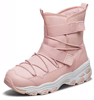 Lookbook (Youth) Skechers Winter Snow Boots 'Pink White' 664097L-PNK