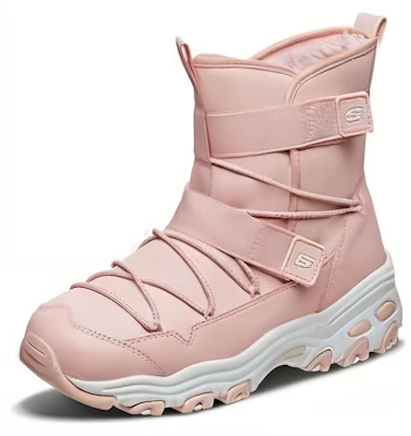 (JR) Skechers Sepatu Boots Salju 'Pink Putih' 664097L-PNK Lookbook (JR) Skechers Sepatu Boots Salju 'Pink Putih' 664097L-PNK
