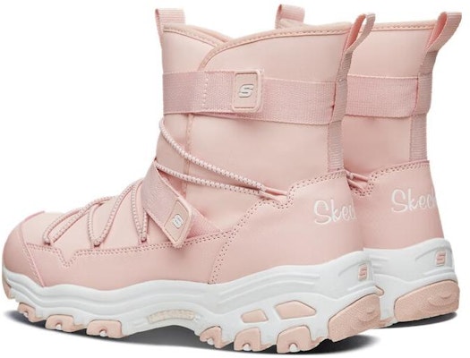 (JR) Skechers But Salji Musim Sejuk 'Pink White' 664097L-PNK Shop (JR) Skechers But Salji Musim Sejuk 'Pink White' 664097L-PNK