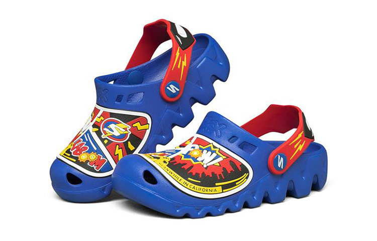 Lookbook (Youth) Skechers Zaggle 'Blue Red' 402104L-BLRD