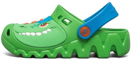 (Youth) Skechers Zaggle 'Green Cut-Out Sandal' 400074L-GRBL (Youth) Skechers Zaggle 'Green Cut-Out Sandal' 400074L-GRBL
