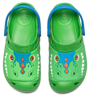 (Youth) Skechers Zaggle 'Green Cut-Out Sandal' 400074L-GRBL Shop (Youth) Skechers Zaggle 'Green Cut-Out Sandal' 400074L-GRBL