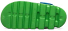 Purchase (Youth) Skechers Zaggle 'Green Cut-Out Sandal' 400074L-GRBL
