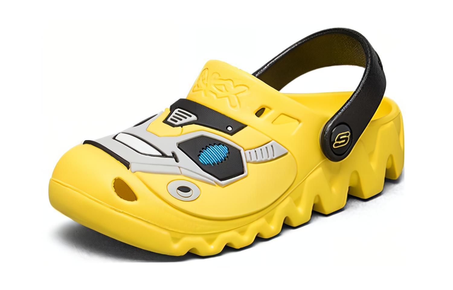 Lookbook (JR) Skechers Zaggle 'Amarillo Negro' 400074L-YLBK