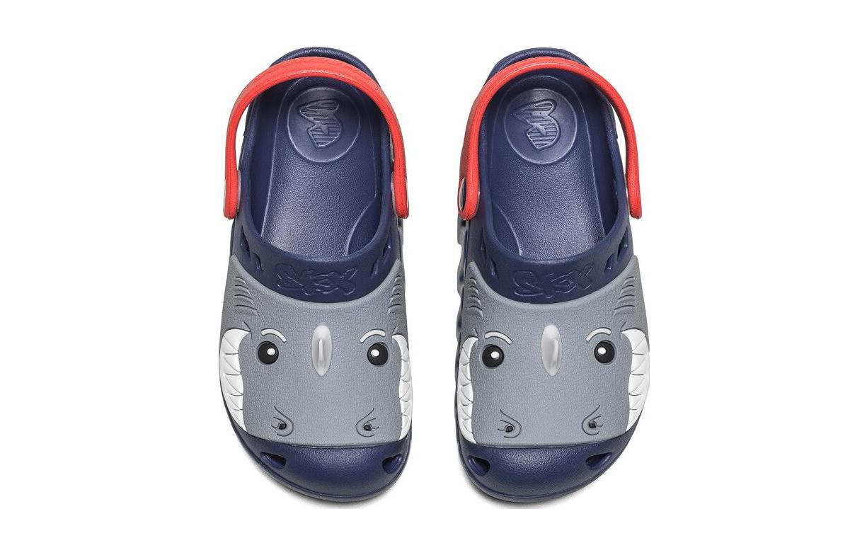 Shop (Youth) Skechers Zaggle Clog 'Navy Blue Red' 400074L-NVRD