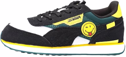 (Youth) SmileyWorld x Puma Future Rider 'Black Vibrant Yellow' 386135-01 (Youth) SmileyWorld x Puma Future Rider 'Black Vibrant Yellow' 386135-01