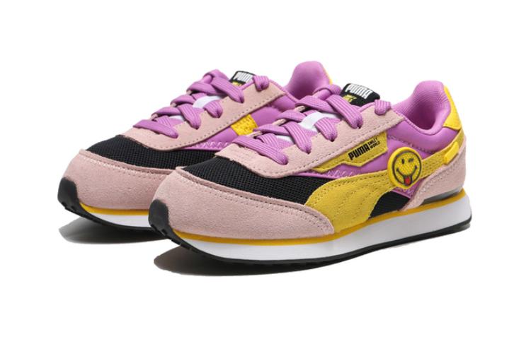 Order (JR) SmileyWorld x Puma Future Rider 'Cuarzo Rosa Mauve Pop' 386135-02