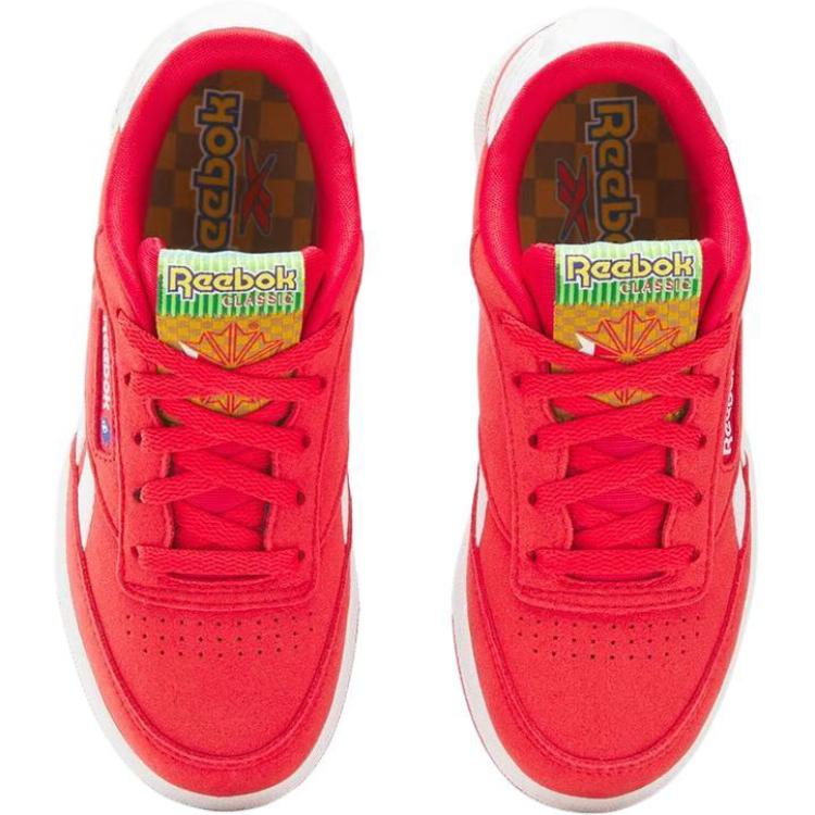 (Youth) Sonic the Hedgehog 3 Reebok Club C Little Kid 'Knuckles' 圖 4
