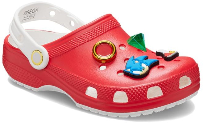 (JR) Kasut Sonic The Hedgehog x Crocs Classic Clog 'Kasut Sonic' 208642-610 Lookbook (JR) Kasut Sonic The Hedgehog x Crocs Classic Clog 'Kasut Sonic' 208642-610