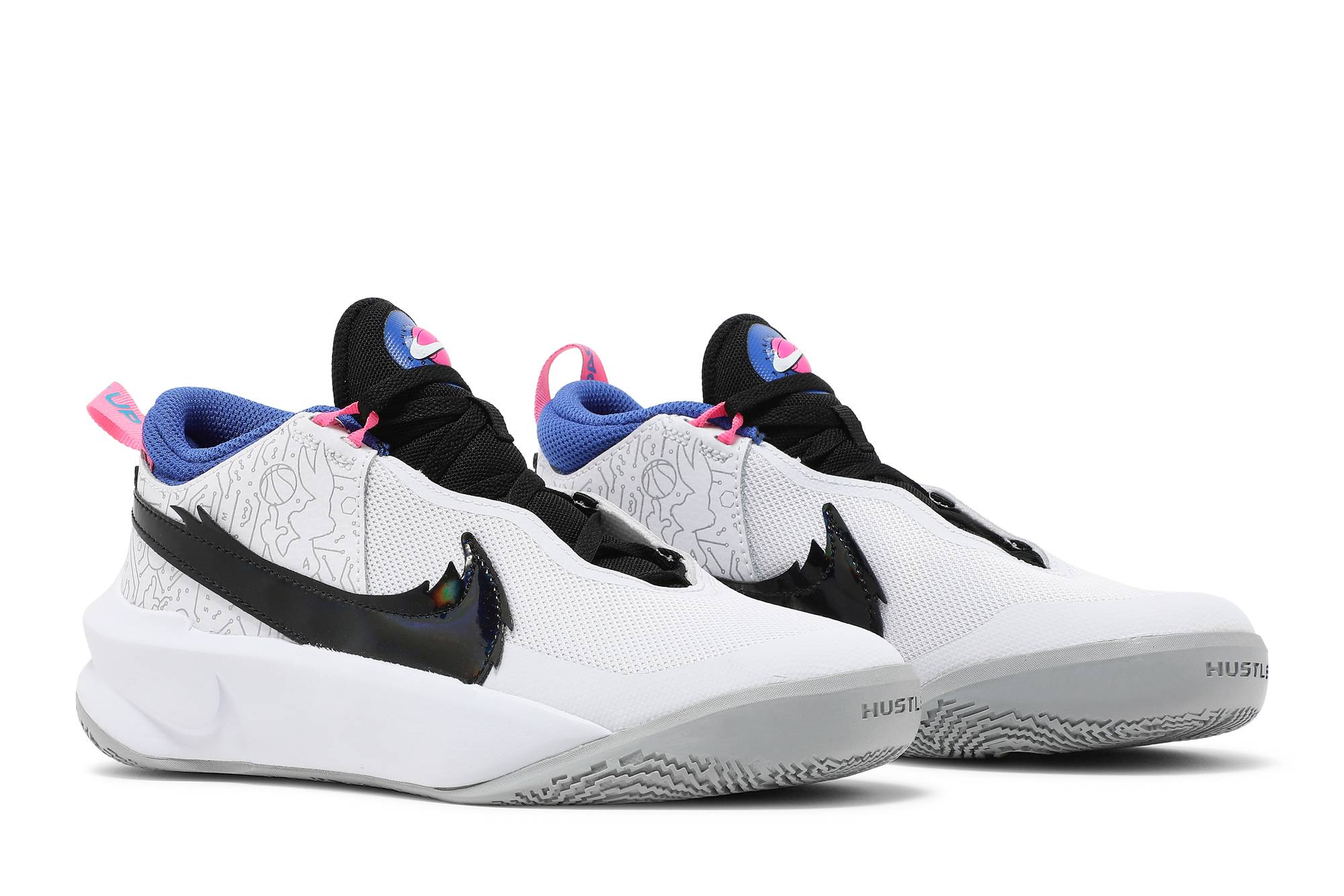 Cheap (JR) Space Jam x Nike Team Hustle D10 SE 'Cip Komputer' DH8053-100