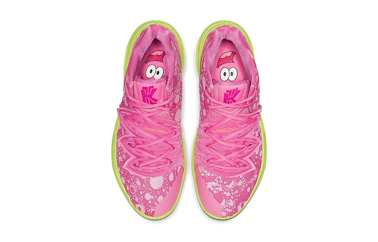 Lookbook (JR) SpongeBob SquarePants x Nike Kyrie 5 'Patricio' zapatillas. CJ7227-600