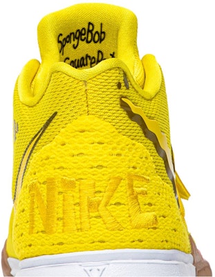 (JR) SpongeBob SquarePants x Nike Kyrie 5 'SpongeBob' Lelaki Sneakers CJ7227-700 Sizing (JR) SpongeBob SquarePants x Nike Kyrie 5 'SpongeBob' Lelaki Sneakers CJ7227-700