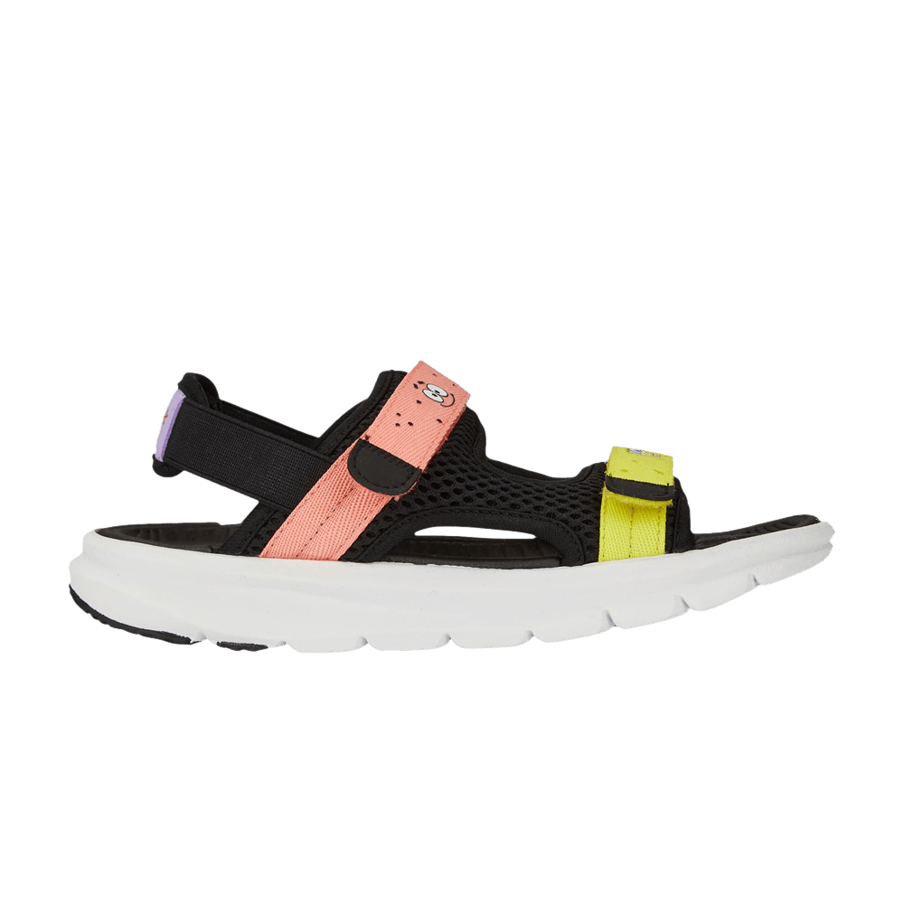 (Youth) Spongebob Squarpants x Puma Evolve Sandal 'Puma Black/Puma White/Carnation/Pink-Celandine' 391188-01