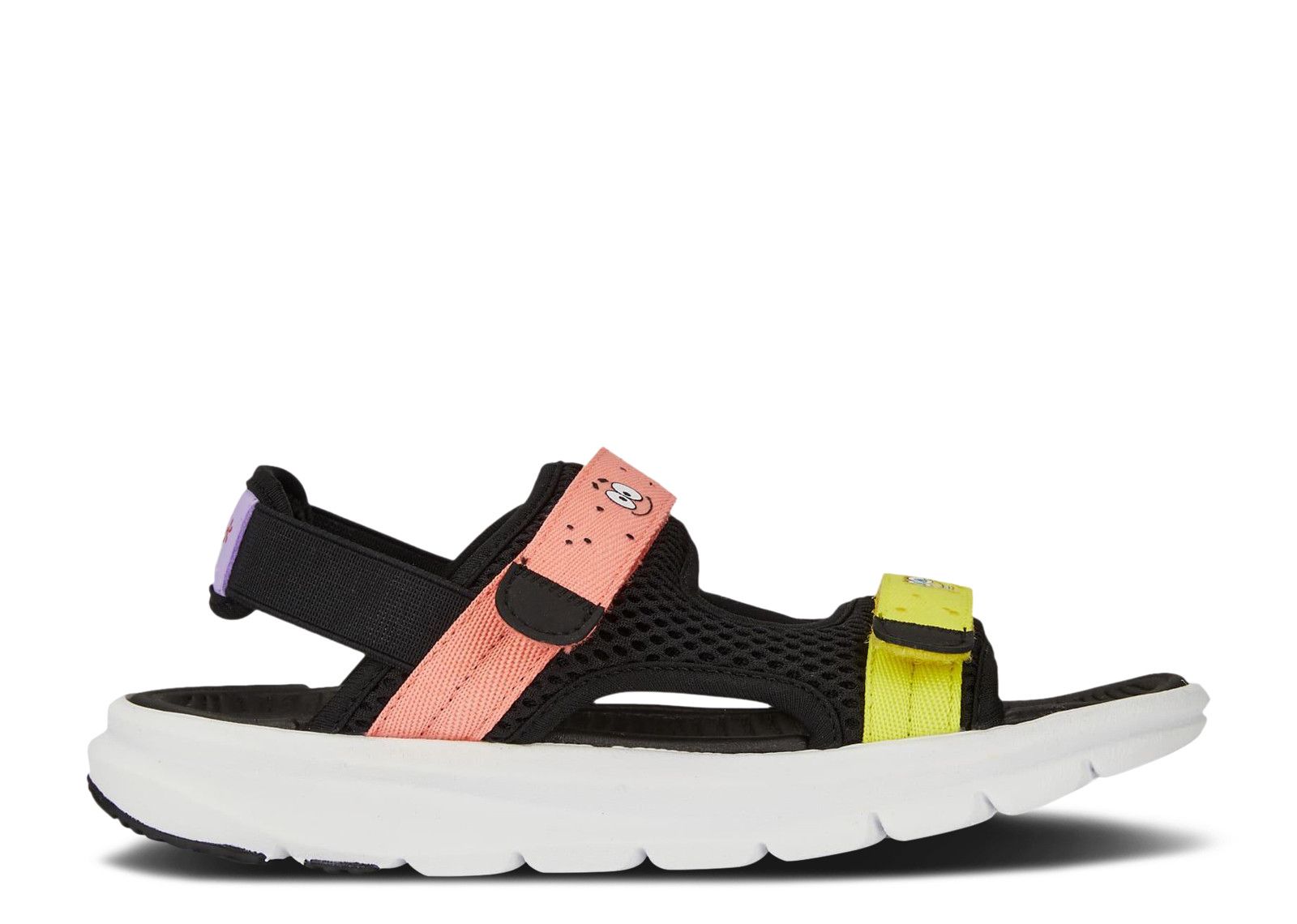 (Youth) Spongebob Squarpants x Puma Evolve Sandal 'Puma Black/Puma White/Carnation/Pink-Celandine' 391188-01