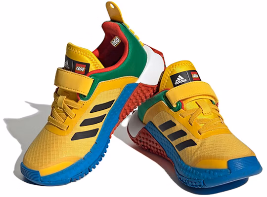 (JR) 阿迪达斯Sport DNA x LEGO 鞋 '黄色多色' HQ1310 Lookbook (JR) 阿迪达斯Sport DNA x LEGO 鞋 '黄色多色' HQ1310