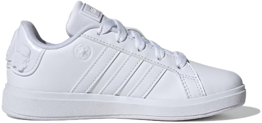 (Youth) Star Wars x adidas Grand Court 2.0 K 'Darth Vader and Storm Troopers - White' IH7532 Order (Youth) Star Wars x adidas Grand Court 2.0 K 'Darth Vader and Storm Troopers - White' IH7532