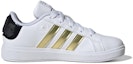 Order (JR) Star Wars x adidas Grand Court 2.0 K 'Darth Vader dan Storm Trooper - Emas' IH8034