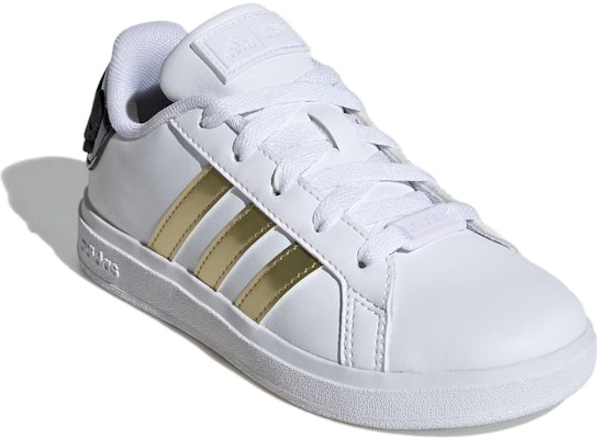 (Youth) Star Wars x adidas Grand Court 2.0 K 'Darth Vader and Storm Troopers - Gold' IH8034 Lookbook (Youth) Star Wars x adidas Grand Court 2.0 K 'Darth Vader and Storm Troopers - Gold' IH8034