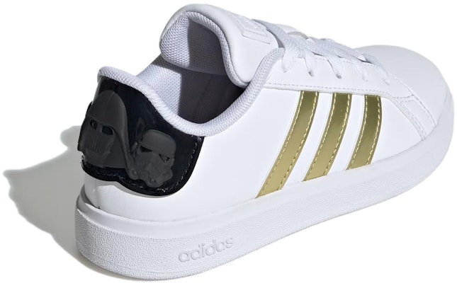 (Youth) Star Wars x adidas Grand Court 2.0 K 'Darth Vader and Storm Troopers - Gold' IH8034 Shop (Youth) Star Wars x adidas Grand Court 2.0 K 'Darth Vader and Storm Troopers - Gold' IH8034