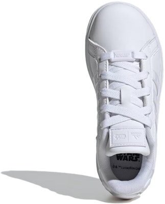 (Youth) Star Wars x adidas Grand Court 2.0 K 'Darth Vader and Storm Troopers - White' IH7532 Purchase (Youth) Star Wars x adidas Grand Court 2.0 K 'Darth Vader and Storm Troopers - White' IH7532