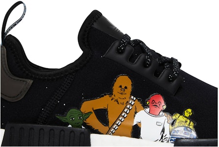 大童 adidas Originals NMD_R1 星際大戰 J 黑色 Order 大童 adidas Originals NMD_R1 星際大戰 J 黑色