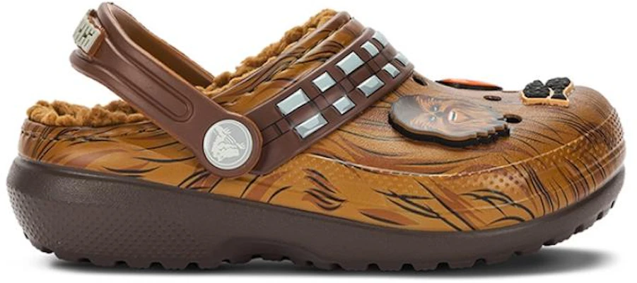 (JR) Star Wars x Crocs Classic Lined Clog 'Chewbacca' Sepatu Sandal Berbulu 208814-206 Order (JR) Star Wars x Crocs Classic Lined Clog 'Chewbacca' Sepatu Sandal Berbulu 208814-206