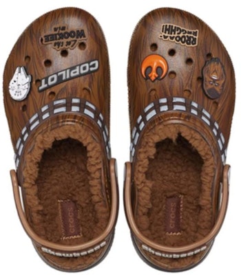 (Youth) Star Wars x Crocs Classic Lined Clog 'Chewbacca' 208814-206 Purchase (Youth) Star Wars x Crocs Classic Lined Clog 'Chewbacca' 208814-206