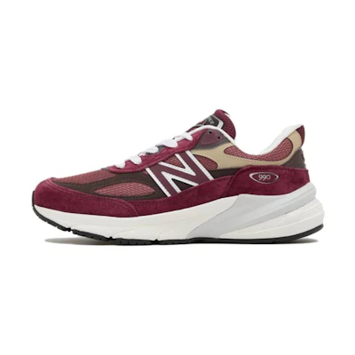 (Youth) Teddy Santis NB 990v6 Big Kid 'Burgundy Tan'